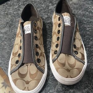 Coach sneakers slip on